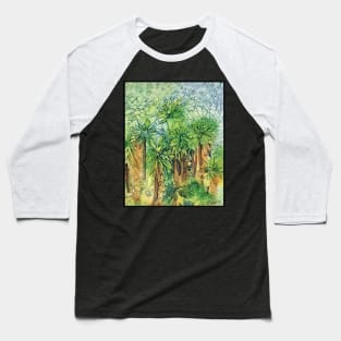 Ti Kouka Cabbage Trees Baseball T-Shirt